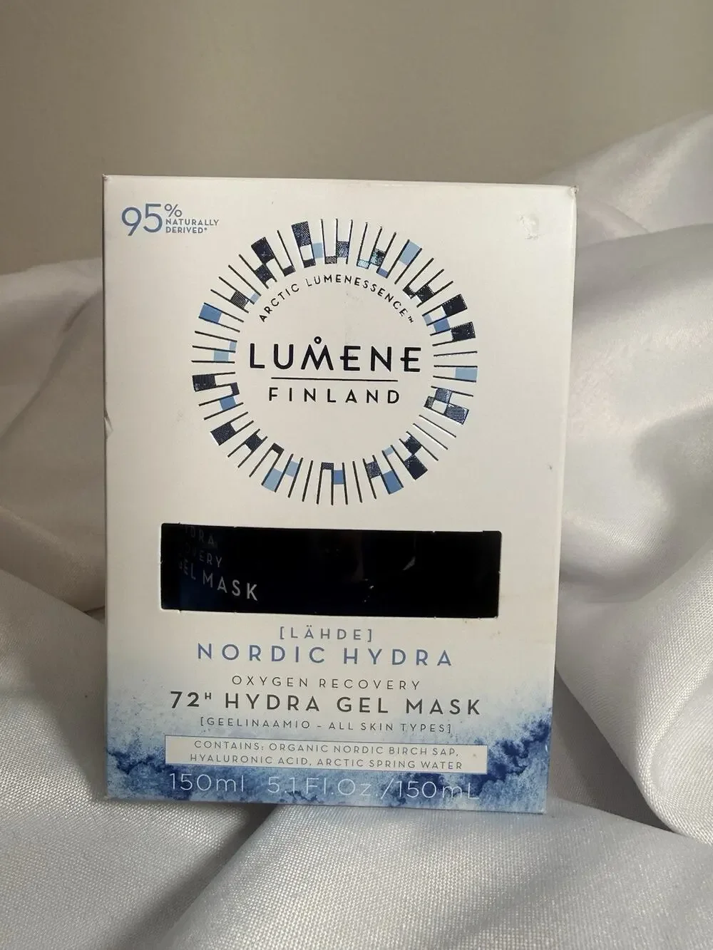 Brand New Lumene Nordic Hydra Gel Mask 150ml 72H